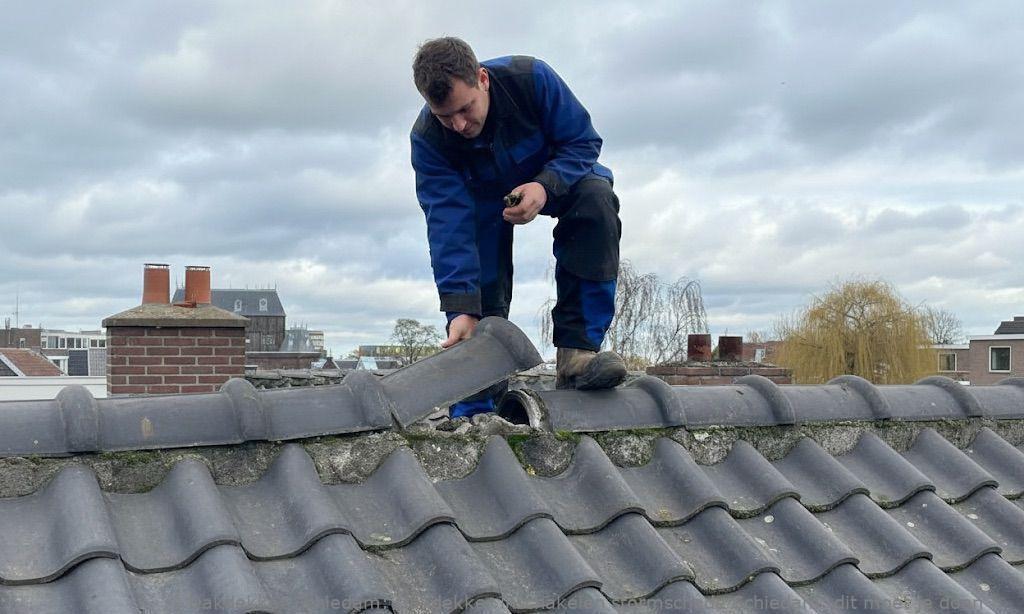 Dakdekker Inschakelen Stormschade Schiedam