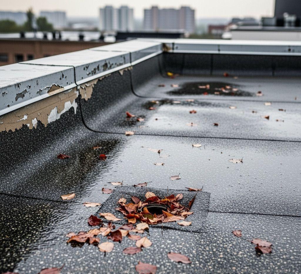 Daklekkage In De Herfst Schiedam