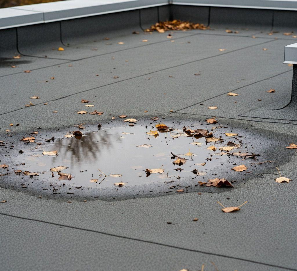 Daklekkage In Herfst Schiedam
