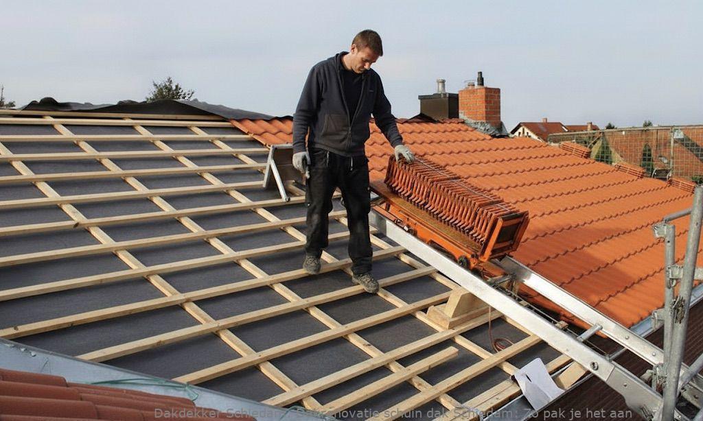 Dakrenovatie Schuin Dak Schiedam