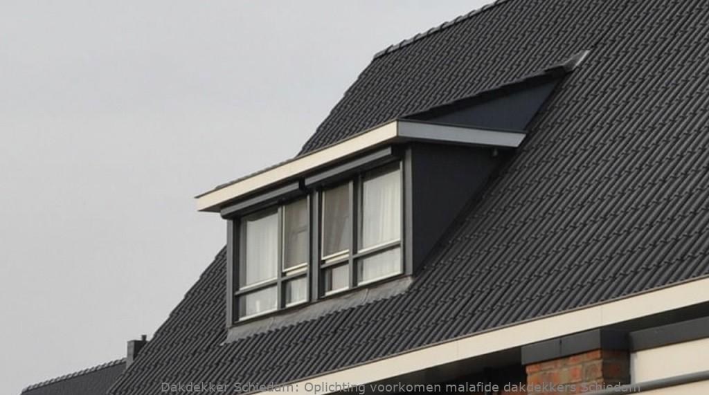 Oplichting Voorkomen Malafide Dakdekkers Schiedam