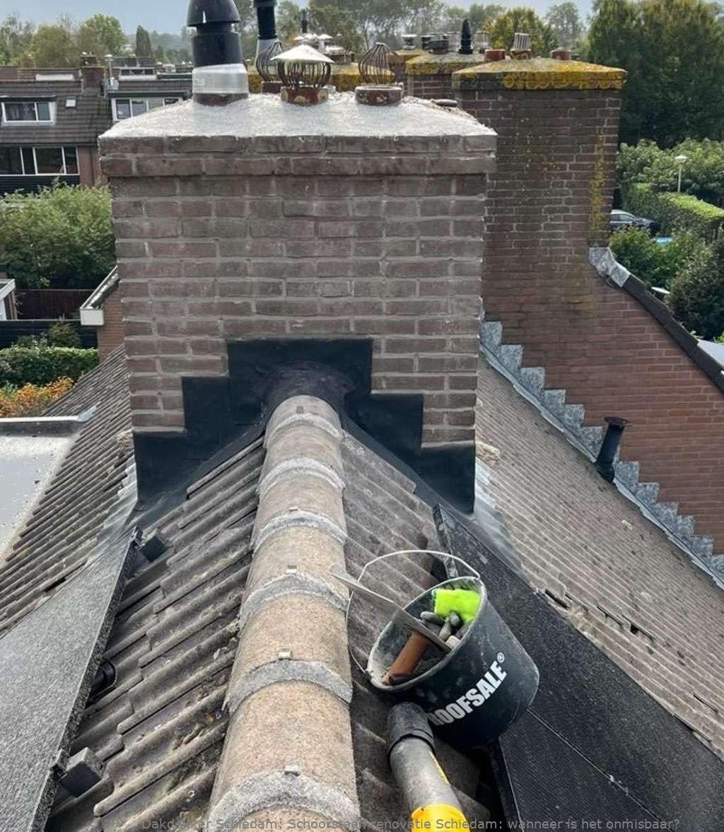 Schoorsteen Renovatie Schiedam 1