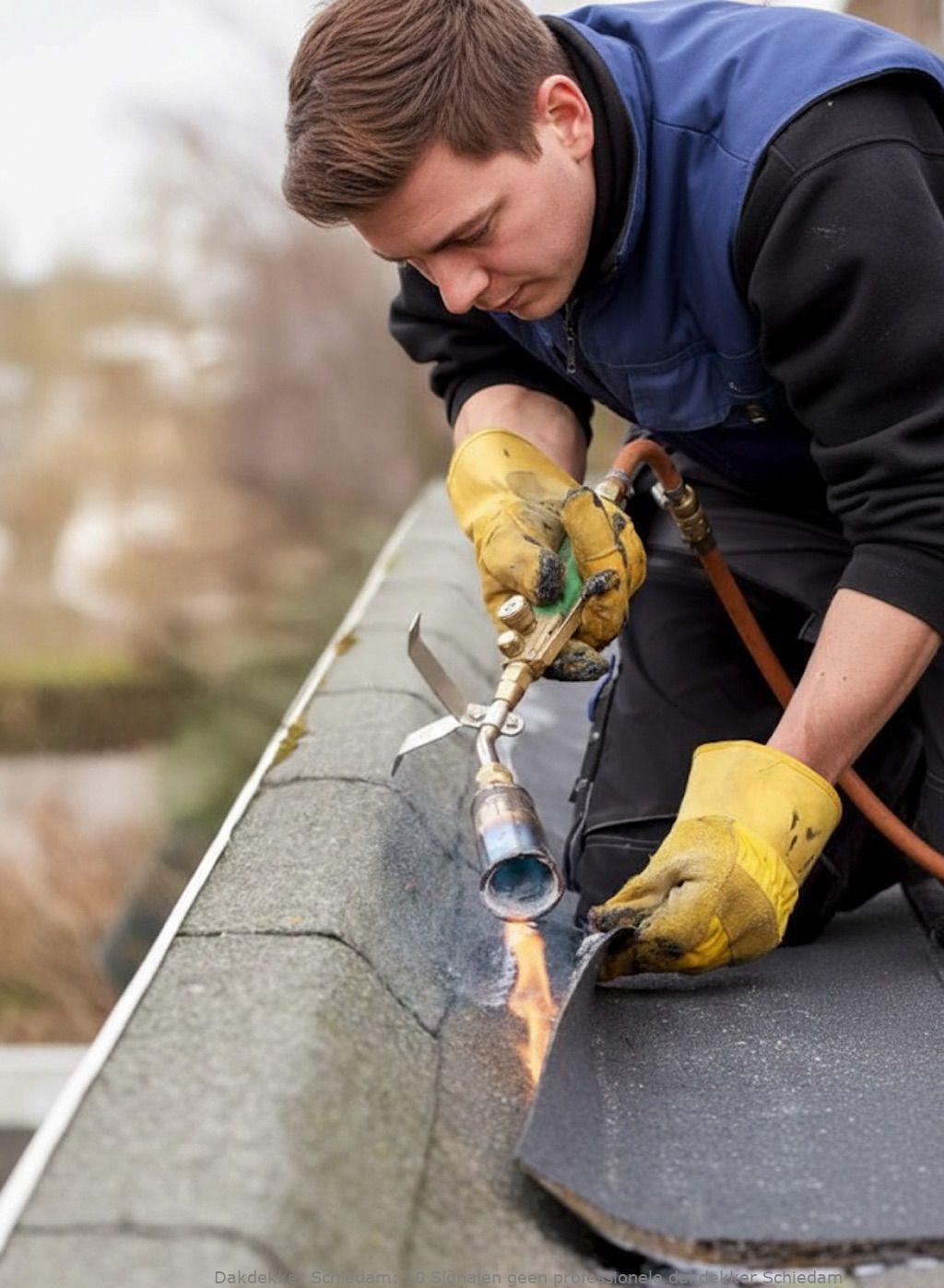 Signalen Geen Professionele Dakdekker Schiedam