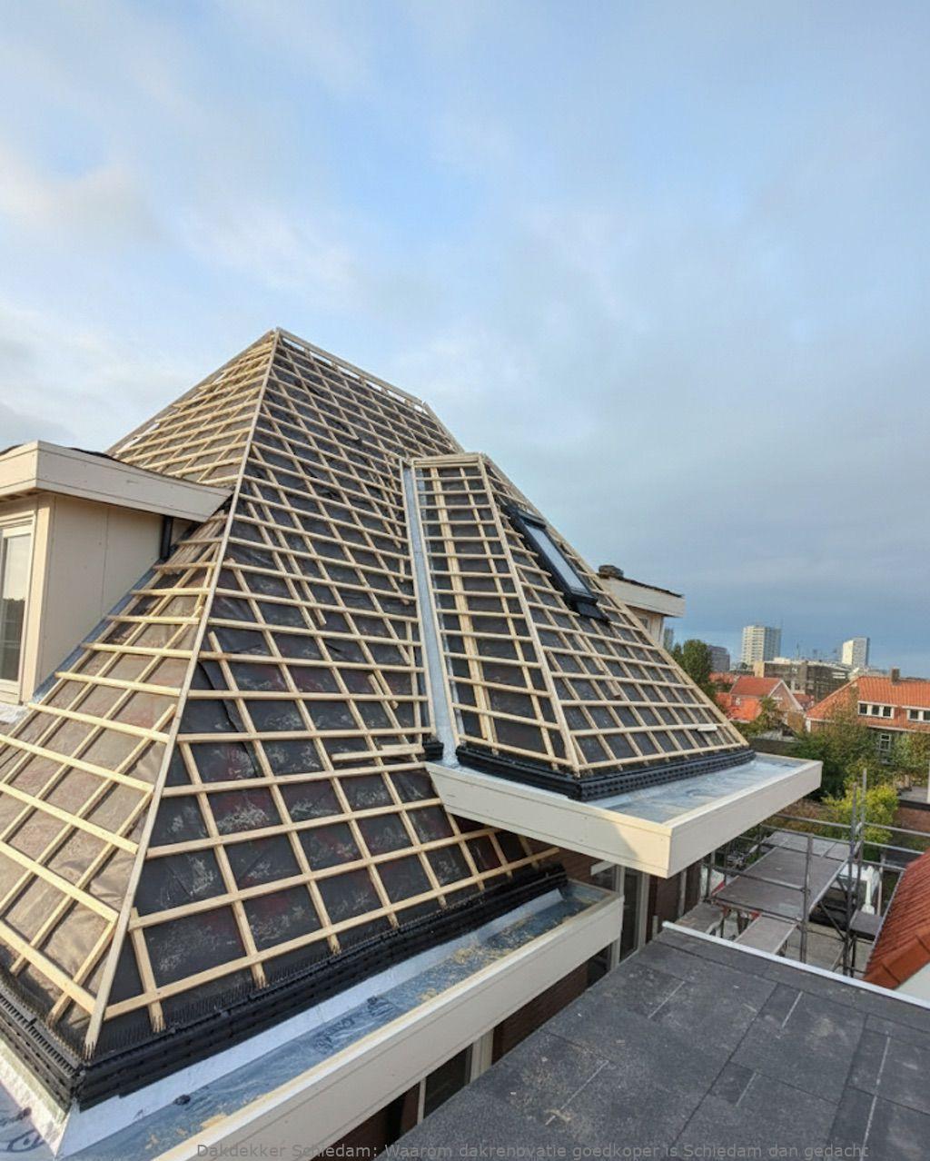 Waarom Dakrenovatie Goedkoper Is Schiedam